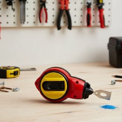 Cordeau traceur boitier rouge 