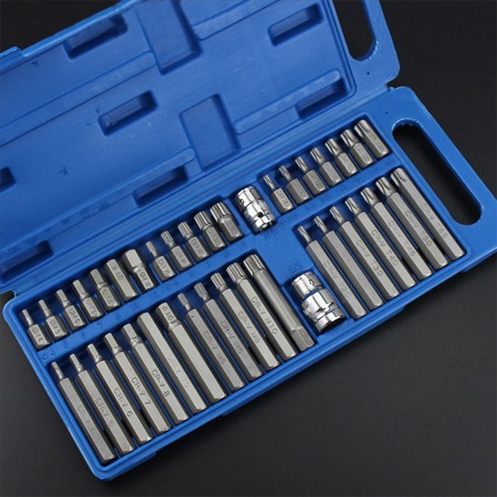 Embout visseuse en 2 longueurs 31mm et 76mm