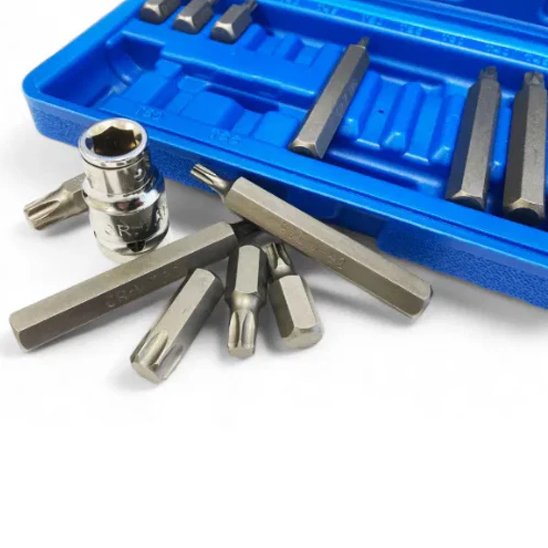 Embout visseuse  hexagonale, 12 points et Torx 