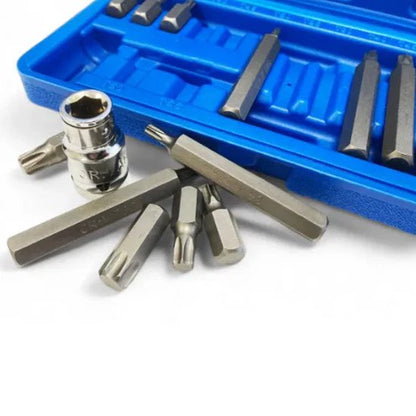 Embout visseuse  hexagonale, 12 points et Torx 