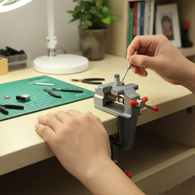 Étau pour petits travaux manuels