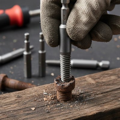 Extracteur de vis pour tète cassée