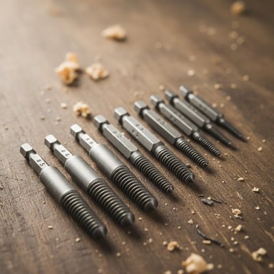 Extracteur de vis ensemble de 10 pièces