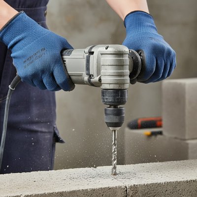 Foret beton pour percer bloc ciment 