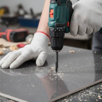 Foret carrelage pour le carrelage 