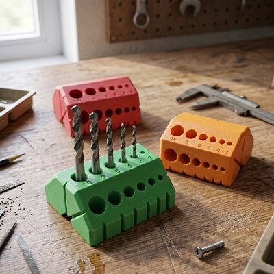 Guide de perçage 3D de 3 couleurs 