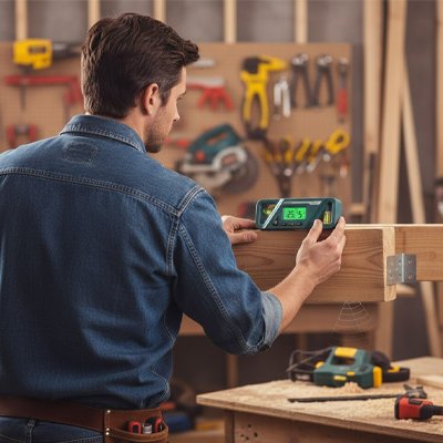 Inclinomètre structure bois