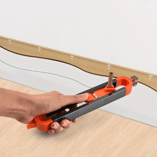 Jauge de contour rouge pour decoupage 