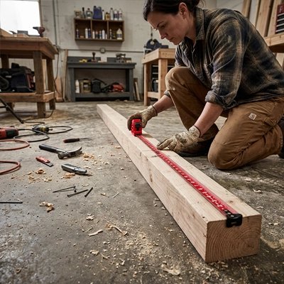 METRE RUBAN 7.5m pour mesure des longues structures 