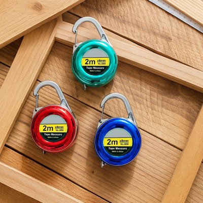 Metre ruban clipsable 2 metre 4 couleurs