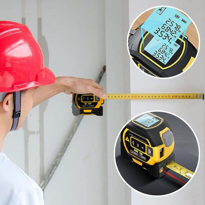 Metre ruban digital avec mesure laser