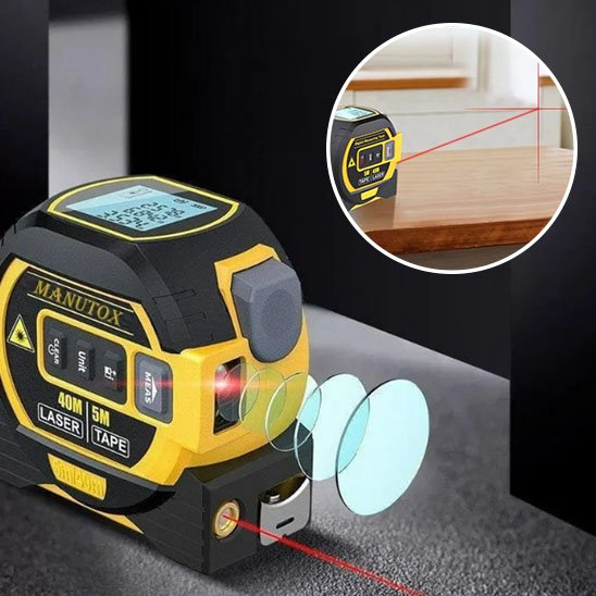 Metre ruban digital avec telemetre