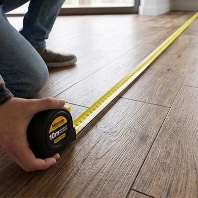 METRE RUBAN noir 10m pour de grande surface 