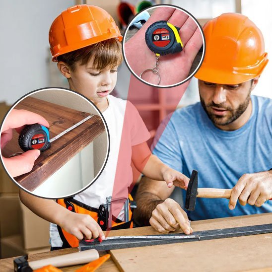 Mètre ruban 1 metre pour enseignement bricolage