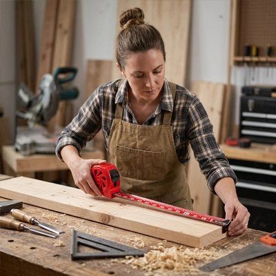 METRE RUBAN pour mesurer de planche 
