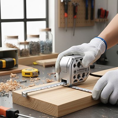 Metre ruban pour travaux menuiserie 