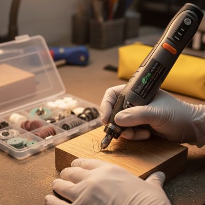 Mini perceuse 3.6 volts vitesses de 8500 à 21000 r/min 