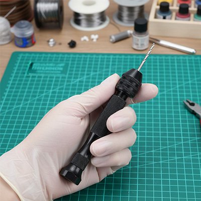Mini perceuse à main avec un mandarin à 3 pointes 
