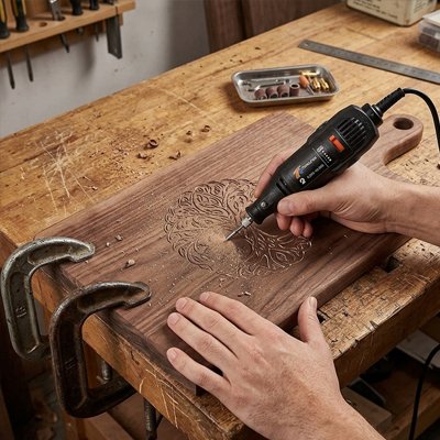 Mini perceuse électrique 130w à 5 vitesses