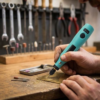 Mini perceuse pour graver le métal