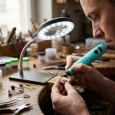 Mini perceuse pour travaux minutieux