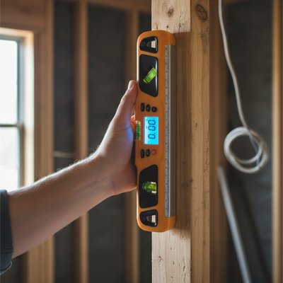 Niveau à bulle numerique pour angle structure 