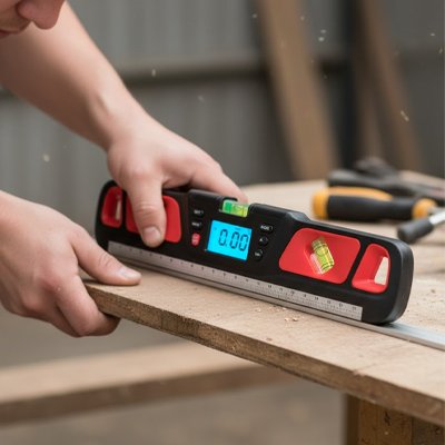 Niveau à bulle numerique pour niveau menuiserie 