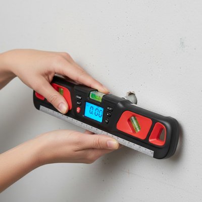 Niveau à bulle numerique pour niveau plomberie 