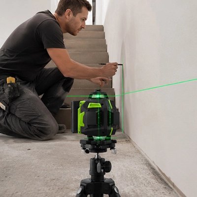 Niveau laser 4D pour guide de niveau
