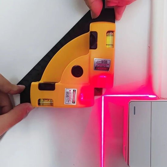 Niveau laser à 90 degrés 