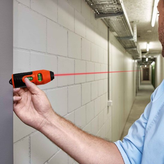 Niveau laser ligne horizontale longue distance 