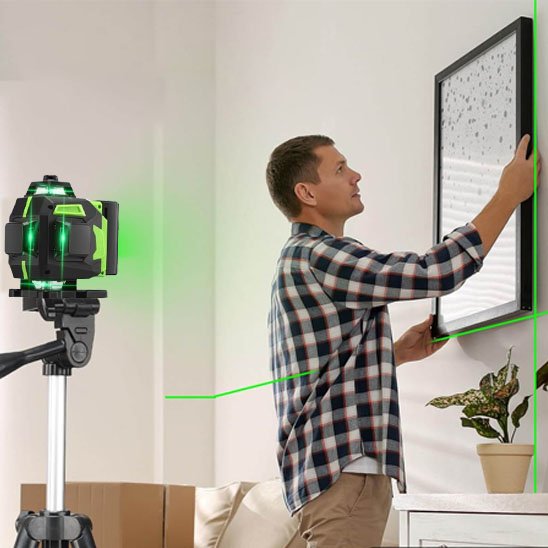Niveau laser mini ajuster cadre