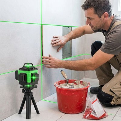 Niveau laser pour ligne horizontale 