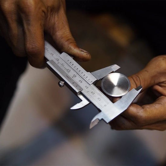 Pied a coulisse industriel pour precision diametre