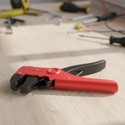 Pince a denuder rouge de 17cm