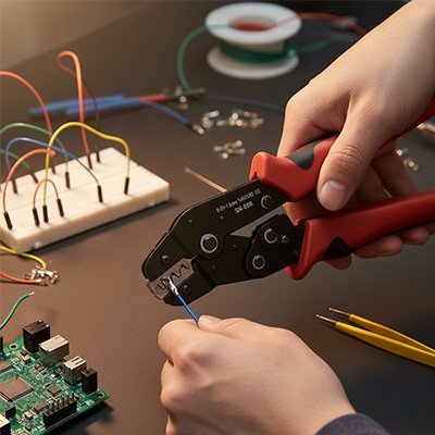 Pince a sertir | Connect - Pro - Kit du bricoleur