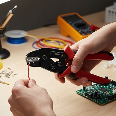 Pince a sertir | Connect - Pro - Kit du bricoleur