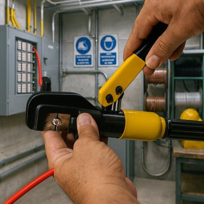 pince a sertir hydraulique industriel