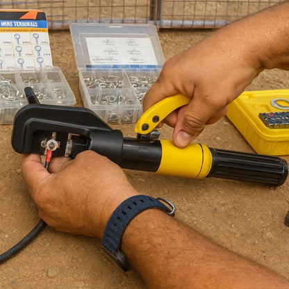 pince a sertir hydraulique puissante 