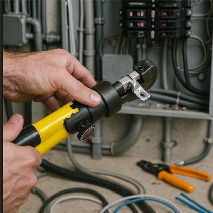 Pince a sertir hydraulique robuste