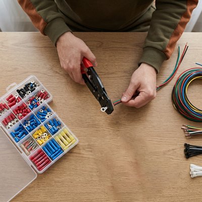 Pince a sertir pour terminal 1.5 à 16mm2 