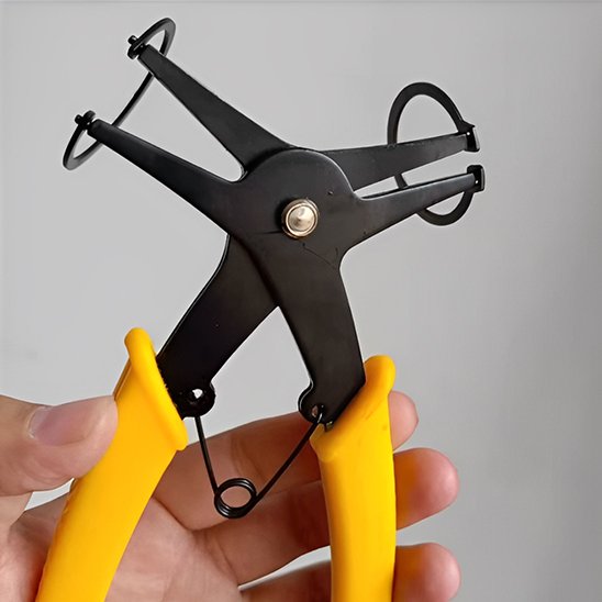 Pince circlips double fonctions interieur exterieur 
