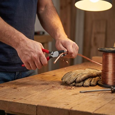 Pince coupante multifonction  pour couper fil cuivre