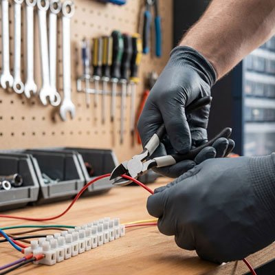 Pince coupante pour couper fil electrique