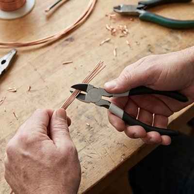 Pince coupante pour couper plusieurs fil en cuivre 