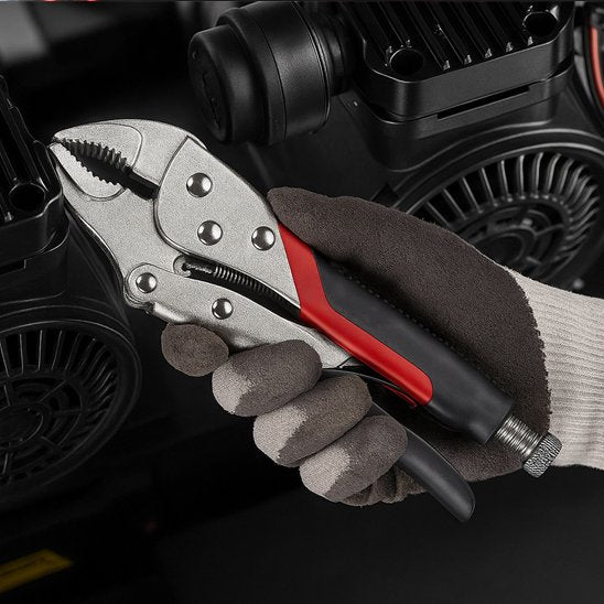 Pince etau​ de 13cm poignée confortable 