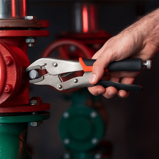 Pince etau​ de 13cm pour serrage de boulon 