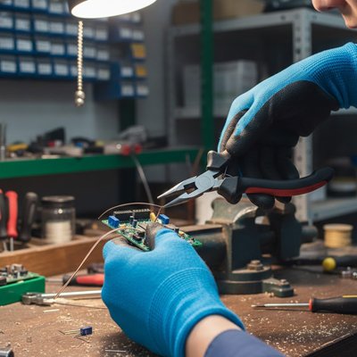 Pince long bec pour fil 