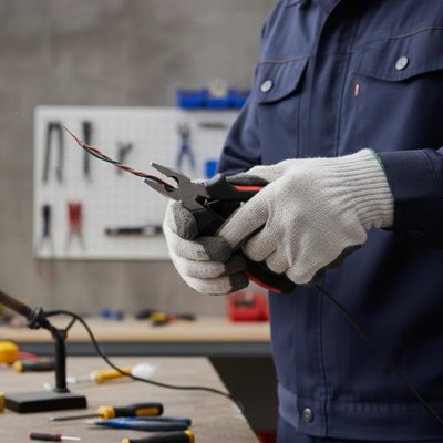 Pince universelle manipulation fil 