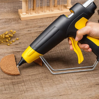 Pistolet à colle nioir-jaune 300w pour bricolage  